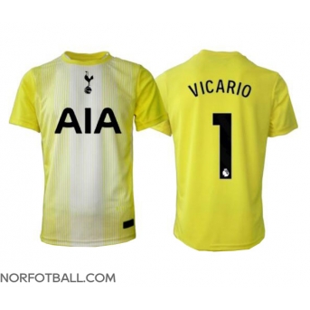 Billige Fotballdrakt Tottenham Hotspur Guglielmo Vicario #1 Keeper Replika Tredjedrakt 2025-26 Kortermet